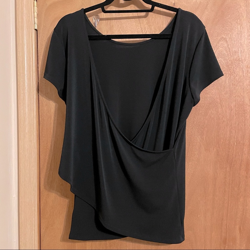 Express Open Back Dressy Tee